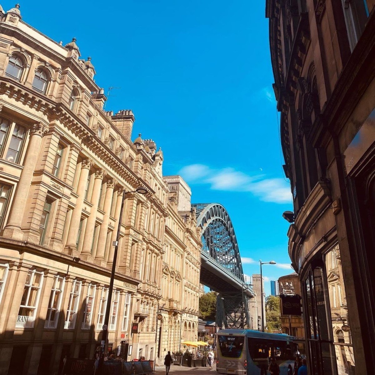 The Tyne Bridge from Side